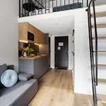 Daire Bright Lofts Near Center Harbour Tallinn