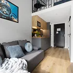 Daire Bright Lofts Near Center Harbour Tallinn