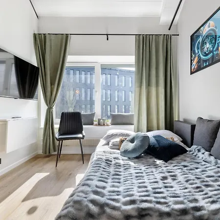 Bright Lofts Near Center Harbour 公寓