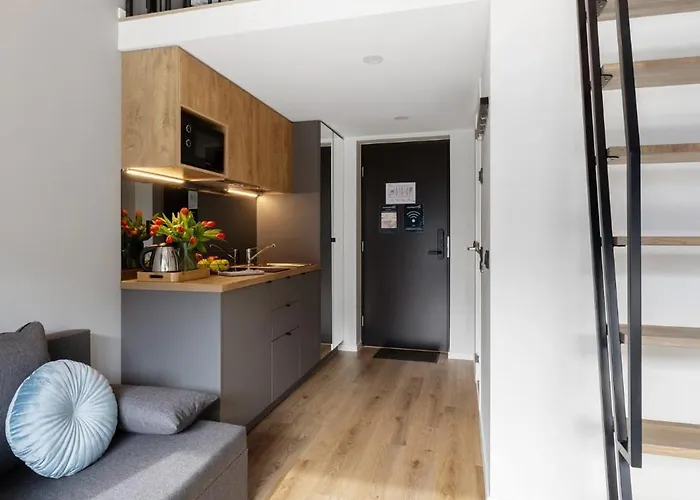 Апартаменты Bright Lofts Near Center Harbour Таллин