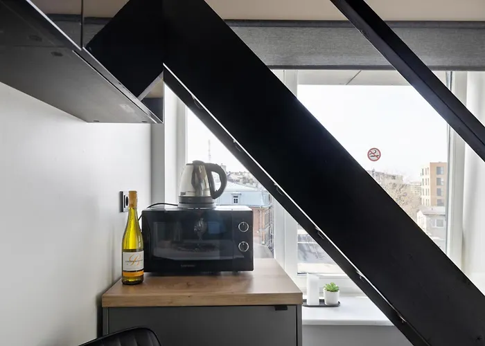 Апартаменты Bright Lofts Near Center Harbour