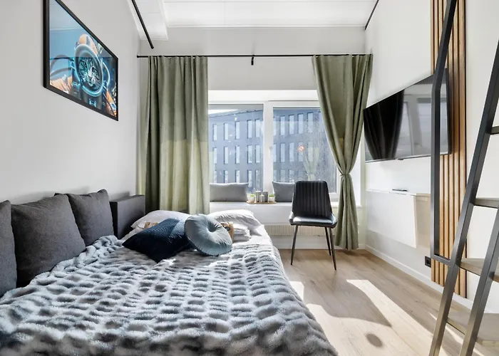 Bright Lofts Near Center Harbour * Tallin