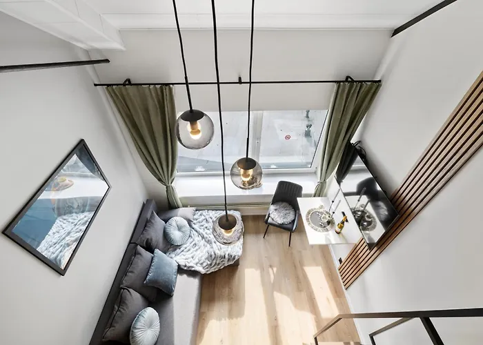 Bright Lofts Near Center Harbour Apartamento