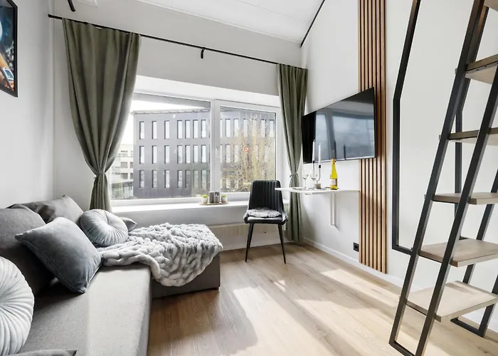 Apartamento Bright Lofts Near Center Harbour